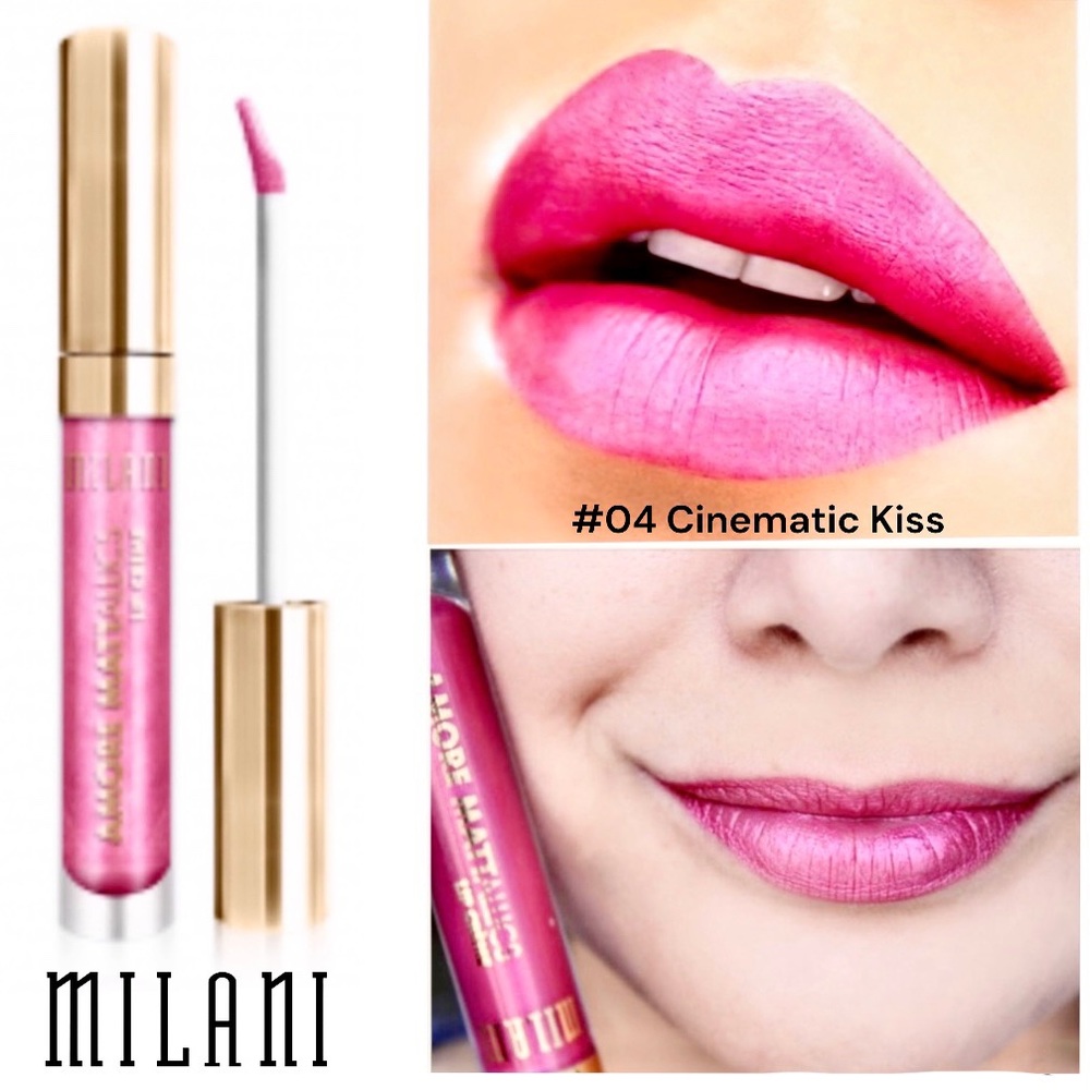 🆕 MILANI Amore' Matte Metallic #04 Cinematic Kiss NWT